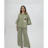 Cep Nakış Detay Takım Yeşil
