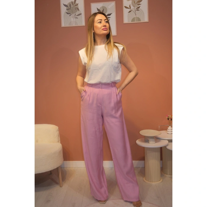 BOL PAÇA PANTOLON PEMBE