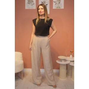 BOL PAÇA PANTOLON TAŞ