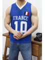 France Baskılı Spor File Atlet