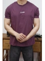 OVERSİZE LES NOİSEE BASKI MÜRDÜM KOLLAR DAR KESİM T-SHİRT