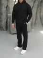 Erkek Siyah Hoodie Eşofman Takımı