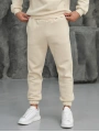 Erkek Bej Jogger Eşofman Altı