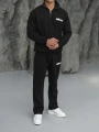 Erkek Siyah Fermuar Yaka Eşofman Takımı