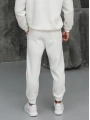 Erkek Beyaz Jogger Eşofman Altı