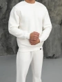 Erkek Beyaz Oversize Eşofman Takımı