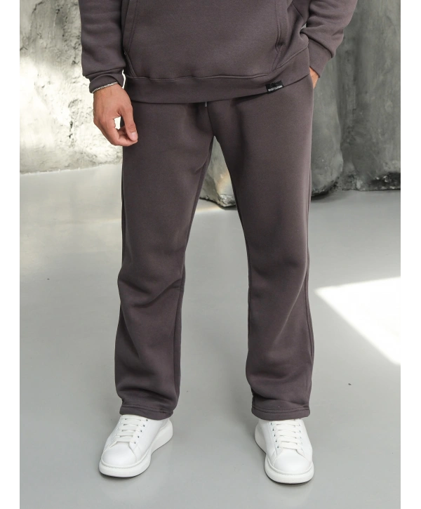 Erkek Füme Baggy Eşofman Altı