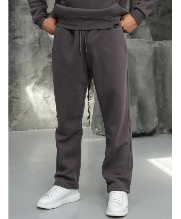 Erkek Füme Baggy Eşofman Altı