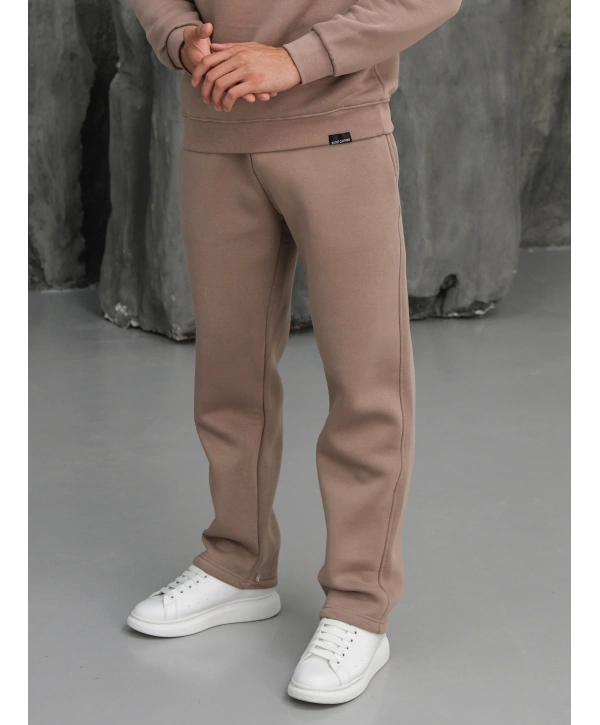 Erkek Vizon Baggy Eşofman Altı