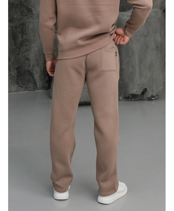 Erkek Vizon Baggy Eşofman Altı