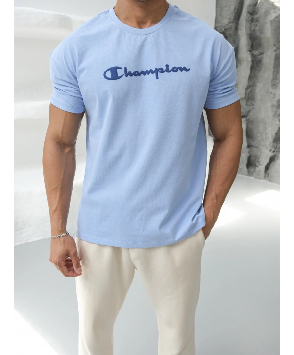 Oversize Champion Kollar Dar Kesim T-Shirt