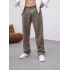 BAGGY HAKİ KUMAŞ PANTOLON