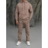Erkek Vizon Hoodie Eşofman Takımı