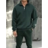 Erkek Benetton Fermuar Yaka Sweatshirt