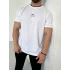 Oversize Beyaz Yaka Detaylı Nike-Air Kollar Dar Kesim T-Shirt