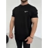 Oversize Nike Baskılı Kollar Dar Kesim T-Shirt