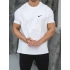 Oversize Nike Baskılı Kollar Dar Kesim T-Shirt