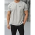 Oversize Nike Gri Baskılı Kollar Dar Kesim T-Shirt