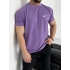 Oversize Nike Mor Baskılı Kollar Dar Kesim T-Shirt