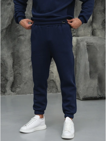 Erkek İndigo Jogger Eşofman Altı