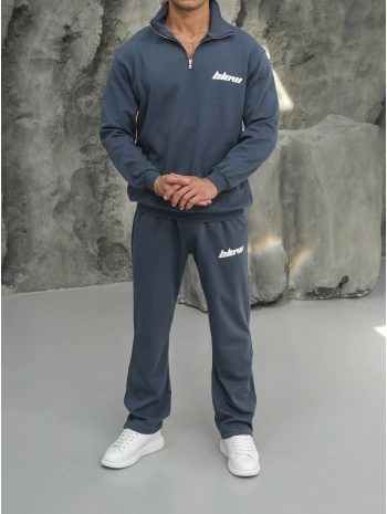 Erkek Petrol Fermuar Yaka Eşofman Takımı