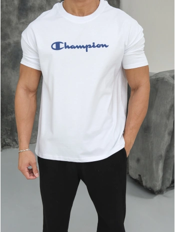 Oversize Champion Kollar Dar Kesim T-Shirt