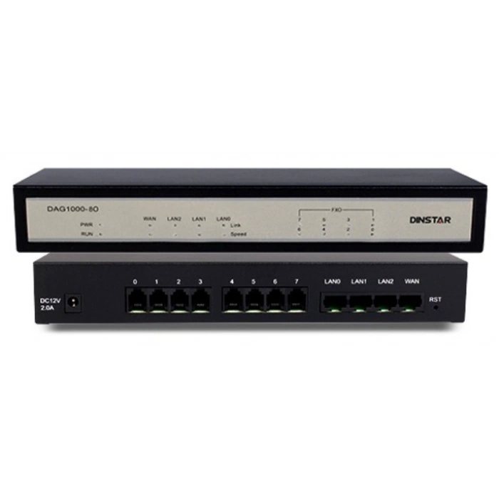 Dinstar DAG1000-8S FXS Gateway