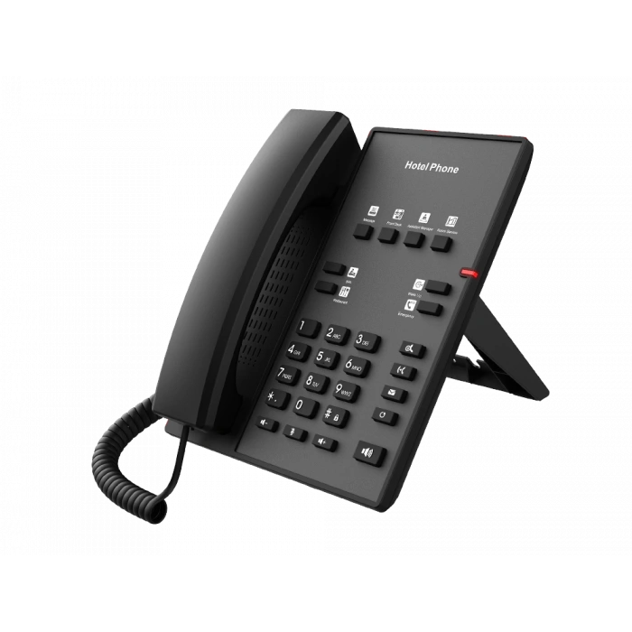 Fanvil H1 Ekransız Hotel Telefonu - Ip PoE Siyah