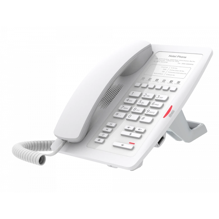Fanvil H3 Ekransız Hotel Telefonu - Ip PoE Beyaz