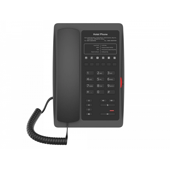 Fanvil H3W Wi-Fİ Hotel Telefonu - Ip PoE Siyah