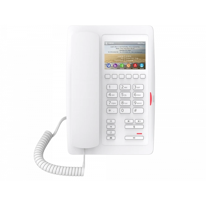 Fanvil H5 Hotel Telefonu - Ip PoE Beyaz