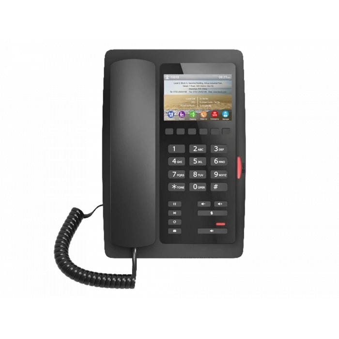 Fanvil H5W Wi-Fİ Hotel Telefonu - Ip PoE Siyah