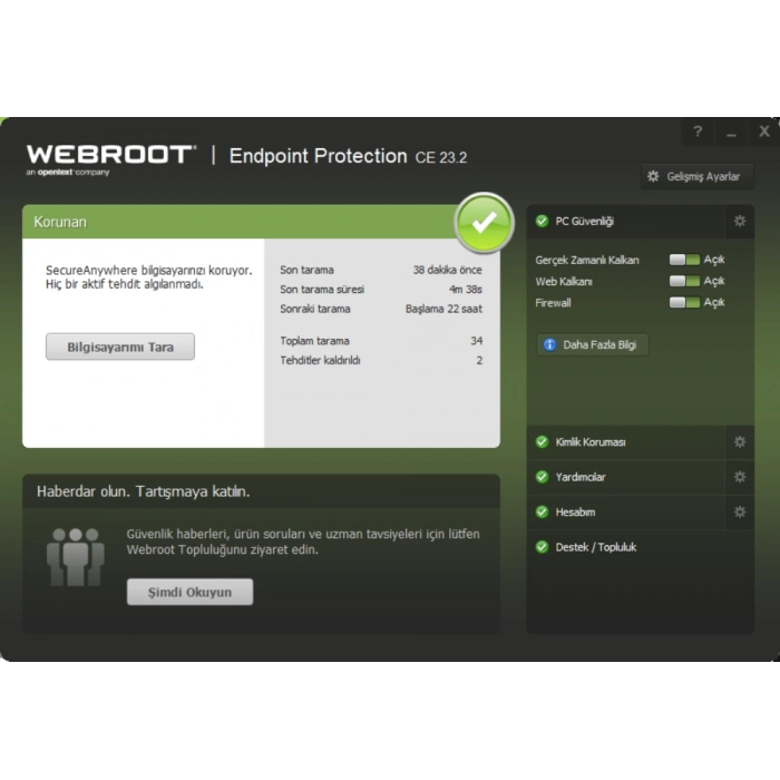 Webroot Business Endpoint Protection