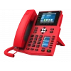 Fanvil X5UR Enterprise PoE Ip Telefon Kırmızı