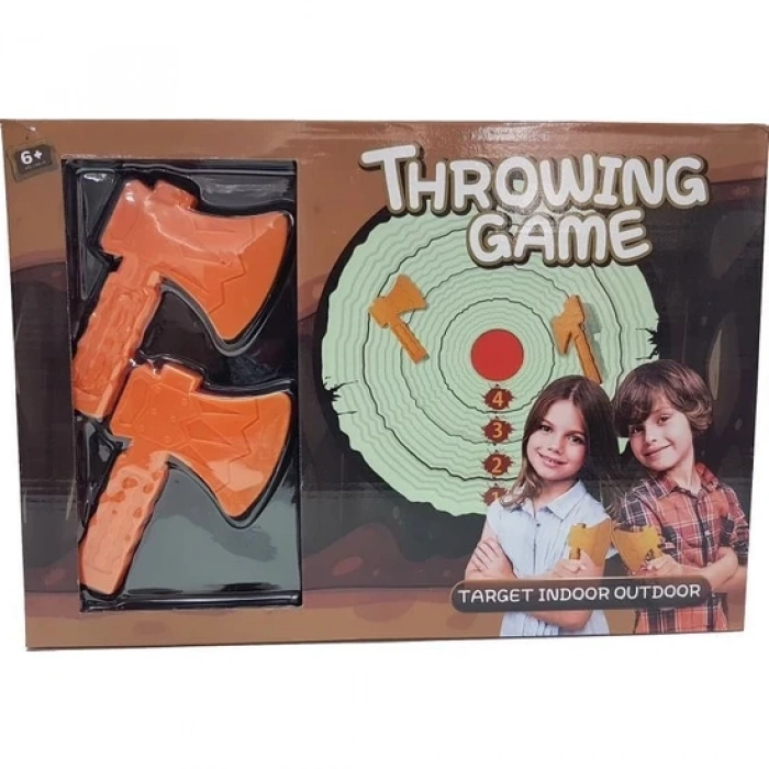 Birlik Fırlat Yapıştır Balta Dart Seti