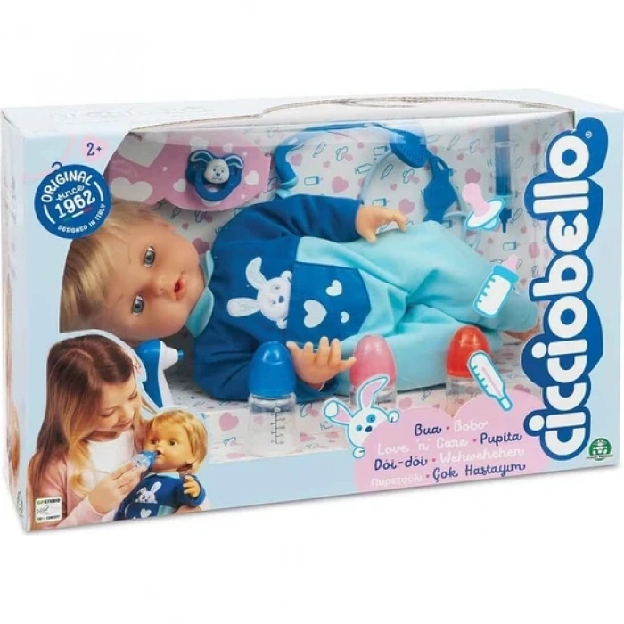 Cicciobello Çok Hastayım Oyuncak Bebek