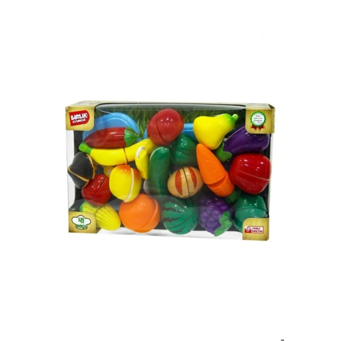 URT007-KUTU-3 KESİLEBİLEN SEBZE MEYVE MANAV 41 PCS