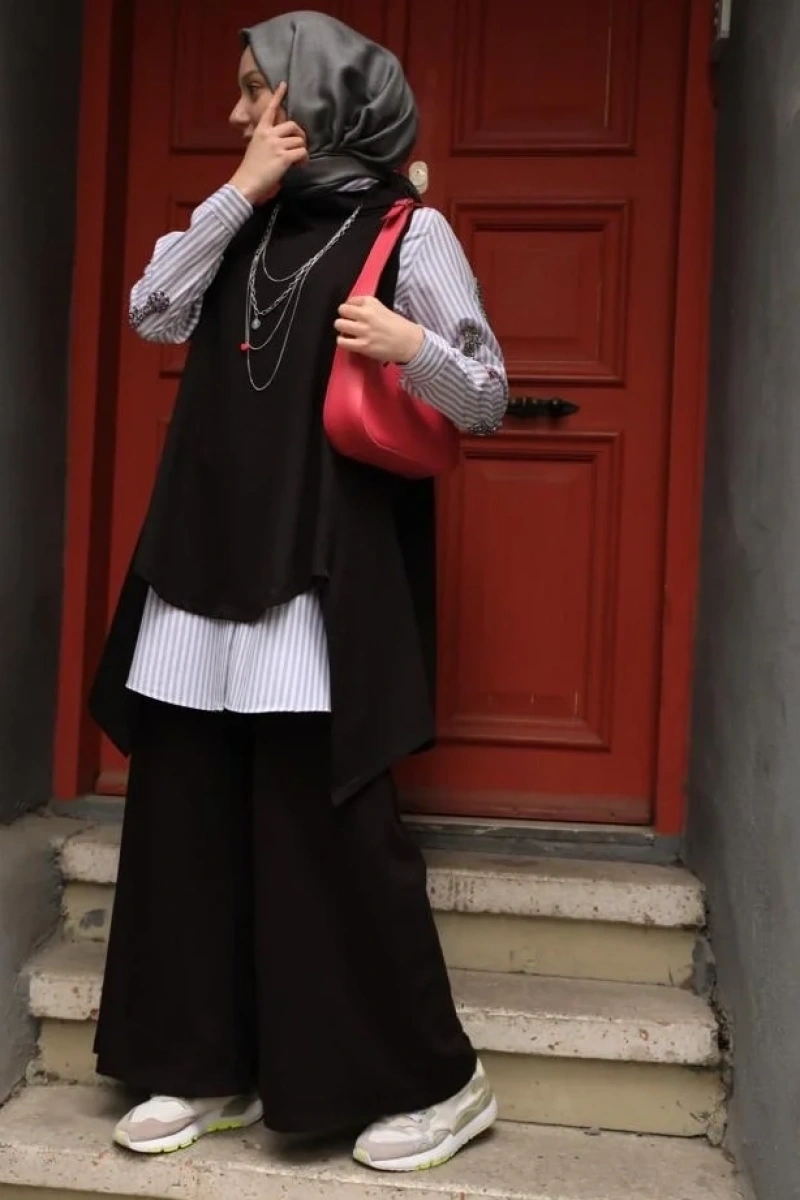 Kadın Ekim Takım - Siyah