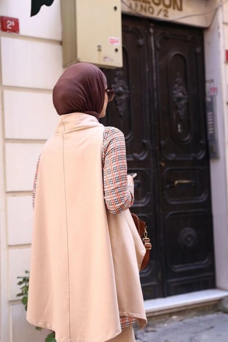 Kadın Yazlık Ekim Takım-Bej