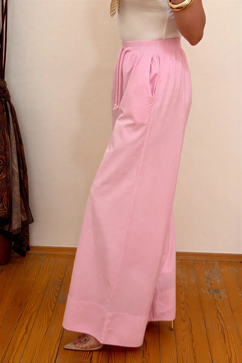 Pamuk Pantolon Pembe
