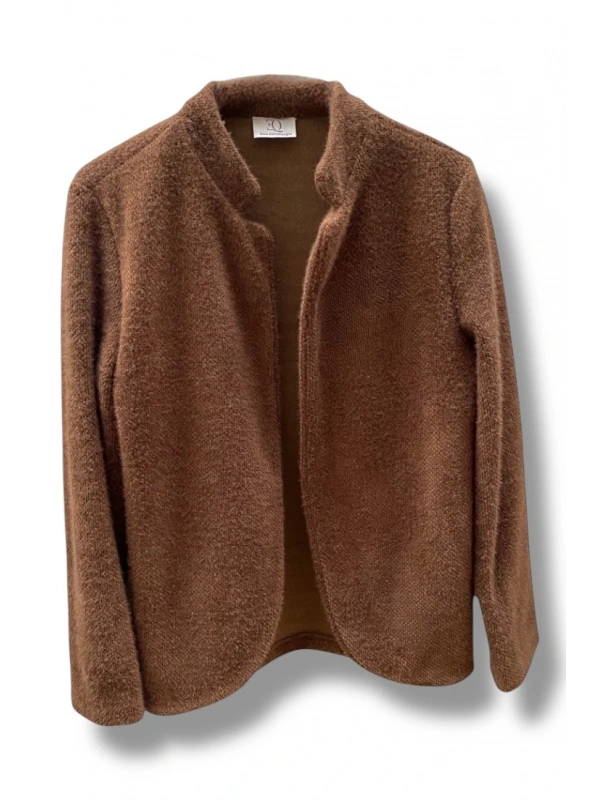 Angora kahve ceket