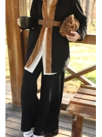 Kürk Detaylı İkili Takım-Camel