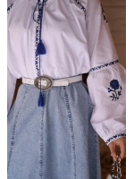 Kadın Denim Etek - Açık Mavi