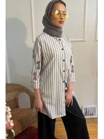 Kadın Ekim Gömlek - Antrasit