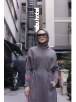 Kadın Vintage Kap - Gri