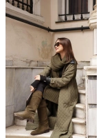 Kadın Kapitone Kap-Haki