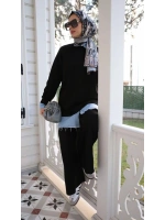 Kadın Oysho İkili Takım-Siyah