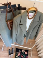 Kadın Premium Adaçayı Blazer