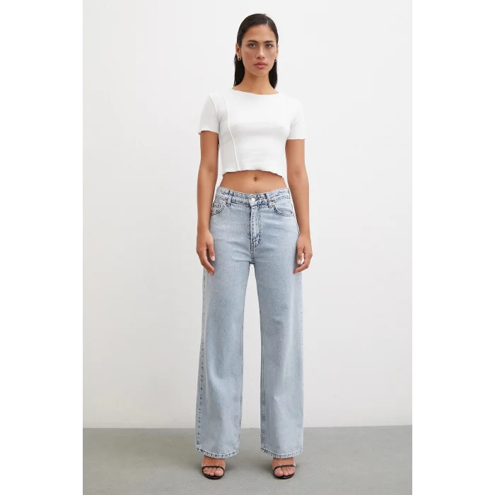 Kısa Kol T-shirt Beyaz