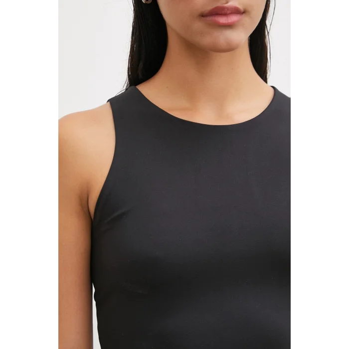 Basic Crop Top Siyah